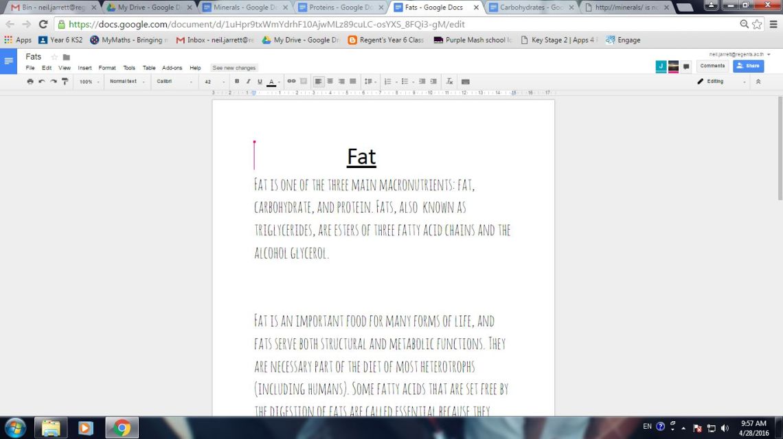 Using Google Docs In Teaching