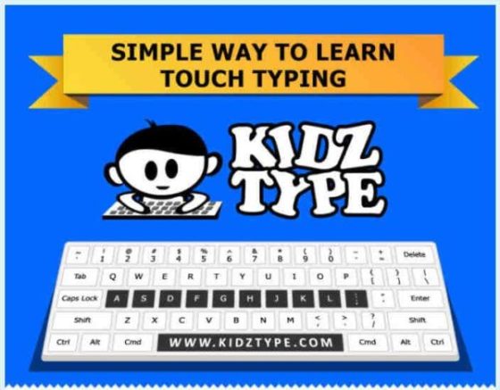 Kidz Type - a great website to learn touch-typing skills