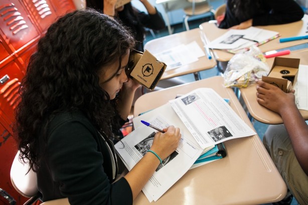 Virtual reality and teaching