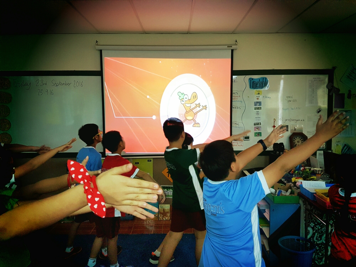 Go Noodle app for the classroom 