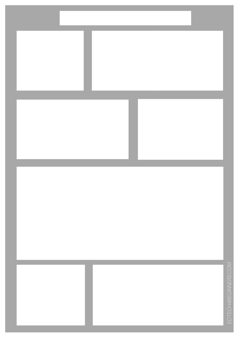 Comic Strip Template