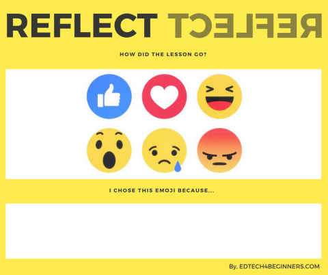 Reflection Sheet - EDTECH4BEGINNERS