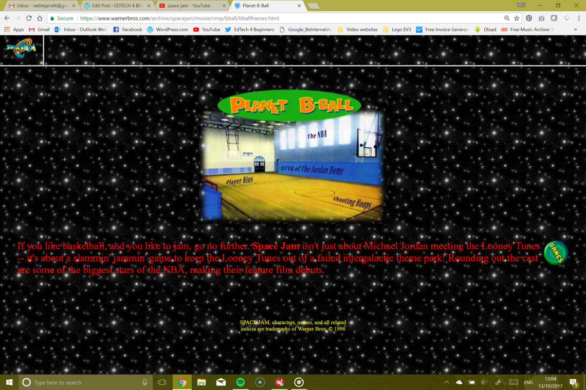 Old website
