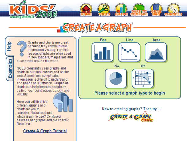 Graphing websites for the classroom