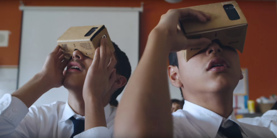 Virtual reality and teaching
