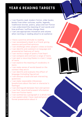 Year 6 Reading Targets